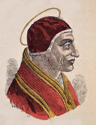 Porträt von Papst Sixtus II. (258)