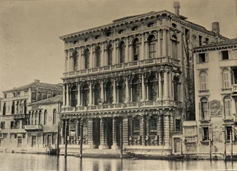 Wohnsitz von Robert Browning (1812-89) in Venedig