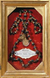 Rosenkranz, geschenkt an Anna-Maria Taigi von Prinzessin Barberini