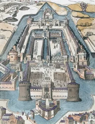 Sforza-Schloss, Mailand, Italien 16. Jahrhundert