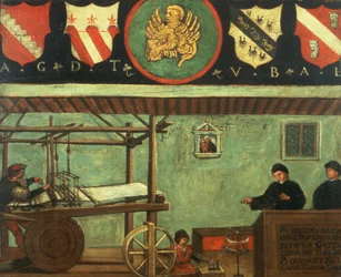 Zeichen der venezianischen Weber-Gilde