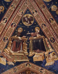 St. Augustinus und St. Johannes der Evangelist