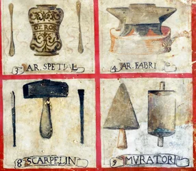 Symbole der Orvieto-Kunst