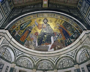 Der Segen Christi, 1297 (Mosaik)