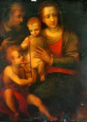 Die Heilige Familie und St. Johannes, 1501