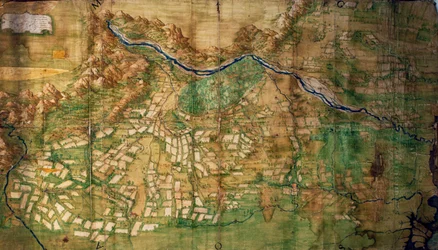 Gebiet Venetien zwischen Brenta und Piave, Karte, Italien