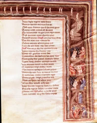 Ansicht der Unterwelt, Illustration für 