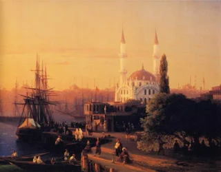 Panorama von Konstantinopel (Detail)