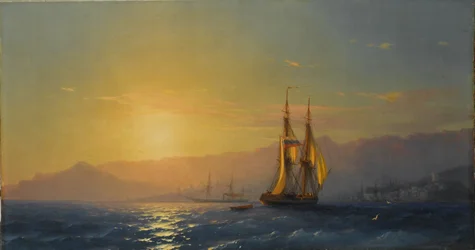 Sonnenuntergang am Meer