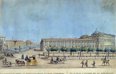 Der Anitschkow-Palast in Sankt Petersburg