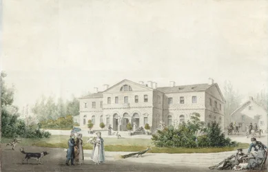 Das Herrenhaus Priyutino