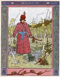 Die Prinzessin und der Frosch, um 1899