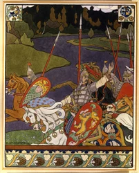 Volga Svyatoslavich und seine Armee