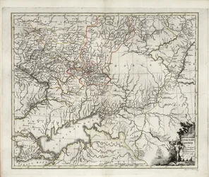 Generalkarte des Gouvernements Asow, 1782
