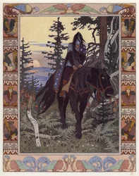 Illustration für Vassilisa die Schöne