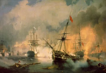 Die Schlacht bei Navarino