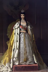 Krönungsalbum von Zar Alexander III. von Russland und Kaiserin Maria Feodorovna