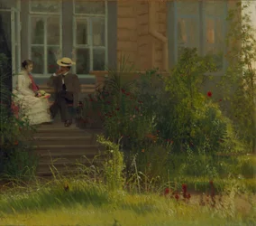 Künstler-Datscha in Siverskaya, 1883
