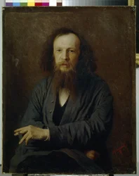 Porträt von Dmitri Mendelejew