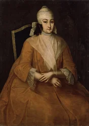 Porträt von Anna Leopoldowna, Regentin von Russland, zwischen 1740 und 1746