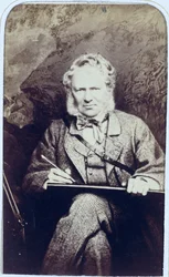 Porträt von Sir Edwin Landseer (1802-73)