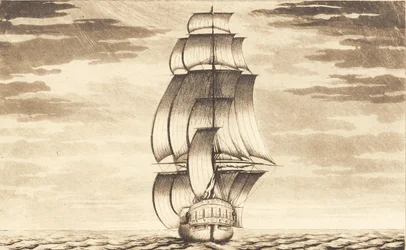 Suite von Schiffen. Fregatte