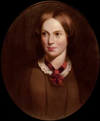 Porträt von Charlotte Bronte (1816-55)