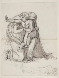 Mutter und Kind. Studie zu Andromache beweint Hektors Tod