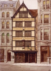 Crosby Hall, Bishopgate, London, 1860