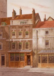 Plough Court, Lombard Street, London, ca. 1870