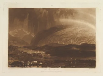 Torfmoor, Schottland, Liber Studiorum, Teil IX, Tafel 45, 23. April 1812.