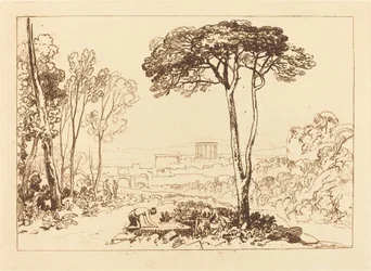 Szene in der Campagna, veröffentlicht 1812