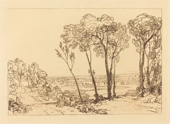 Die Brücke in mittlerer Entfernung, veröffentlicht 1808