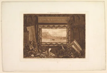 Das Frontispiz zu Liber Studiorum, Mai 1812