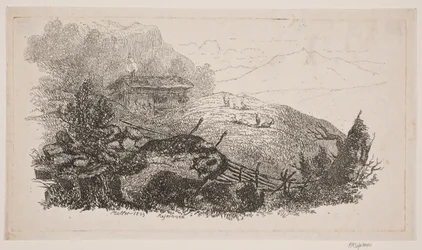 Berglandschaft bei Meiringen