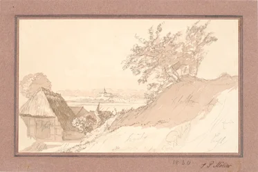 Schloss Gottorf von Tahrdorff aus gesehen