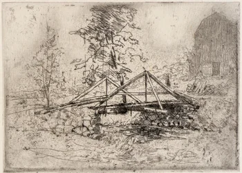 Die Holzbrücke