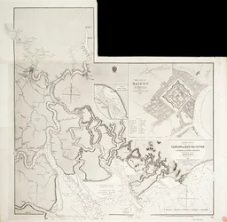 Karte von Indochina
