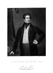 Robert Peel, britischer Staatsmann, 19. Jahrhundert