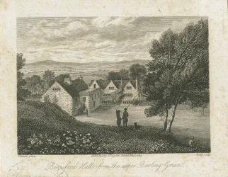 Dovedale - Beresford Hall: Stahlstich, nd [1815]