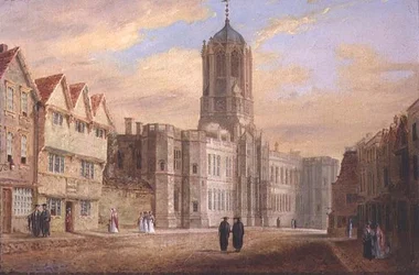 Oxford: Tom Tower und die Westfront des Christ Church College