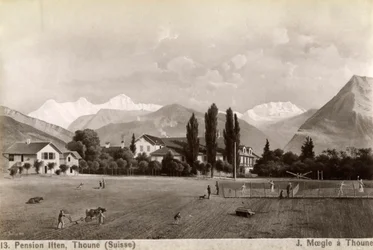 Pension Liten, Thun, Schweiz, 1885
