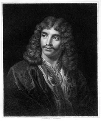 Molière, französischer Theaterautor, Regisseur und Schauspieler, 1833