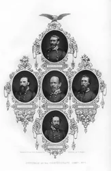 Generäle der Konföderierten Armee, 1862-1867