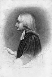 John Wesley, methodistischer Führer, 19. Jahrhundert.