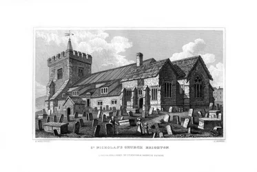 St. Nikolaus Kirche, Brighton, East Sussex, 1829
