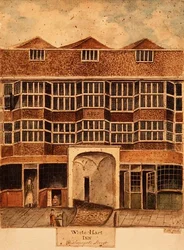 White Hart Inn, Bishopsgate Street, ca. 1810