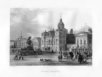 Horse Guards, London, 19. Jahrhundert