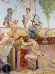 Allegorische Figuren, 1913