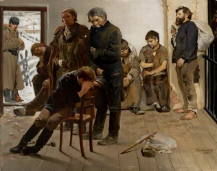 Auf dem Transport (Häftlinge)